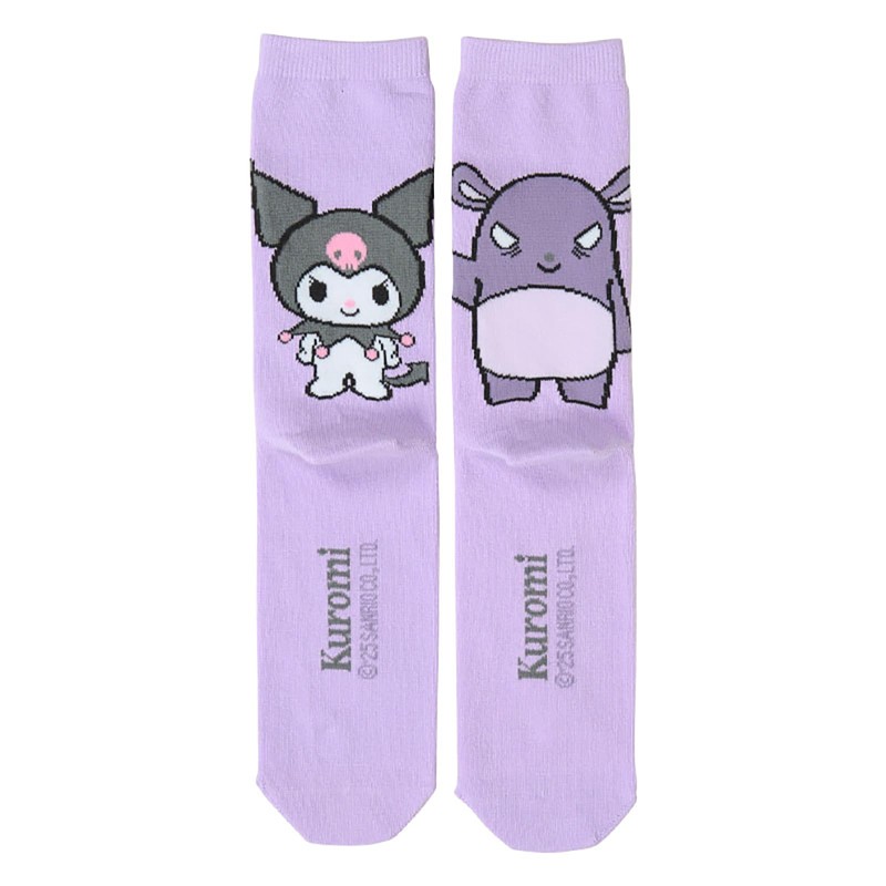 Sanrio 388998 Crew Length Socks, Chromi, 9.1 - 9.8 inches