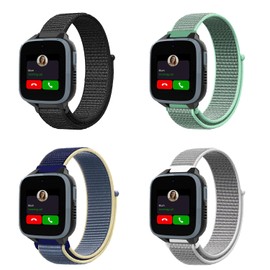 VELULYX Kids Nylon Band for XPLORA X5 / XGO2/XGO3, XPLORA Kids Smartwatch Girls Boys Replacement Straps for Xplora X5 Play/XGO2/XGO3