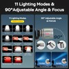 sonicRapid Rechargeable Headlamp with Detachable Flashlight 9000mAh