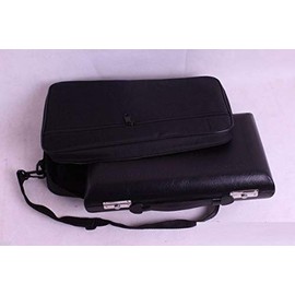 Yinfente Oboe Case Black Color Hard case Oboe Bag Carry Oboe Light Strong Soft bag back Strap