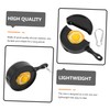 KOMBIUDA 1pc Pan Shape Wireless Earbud Protective Case Compatible with
