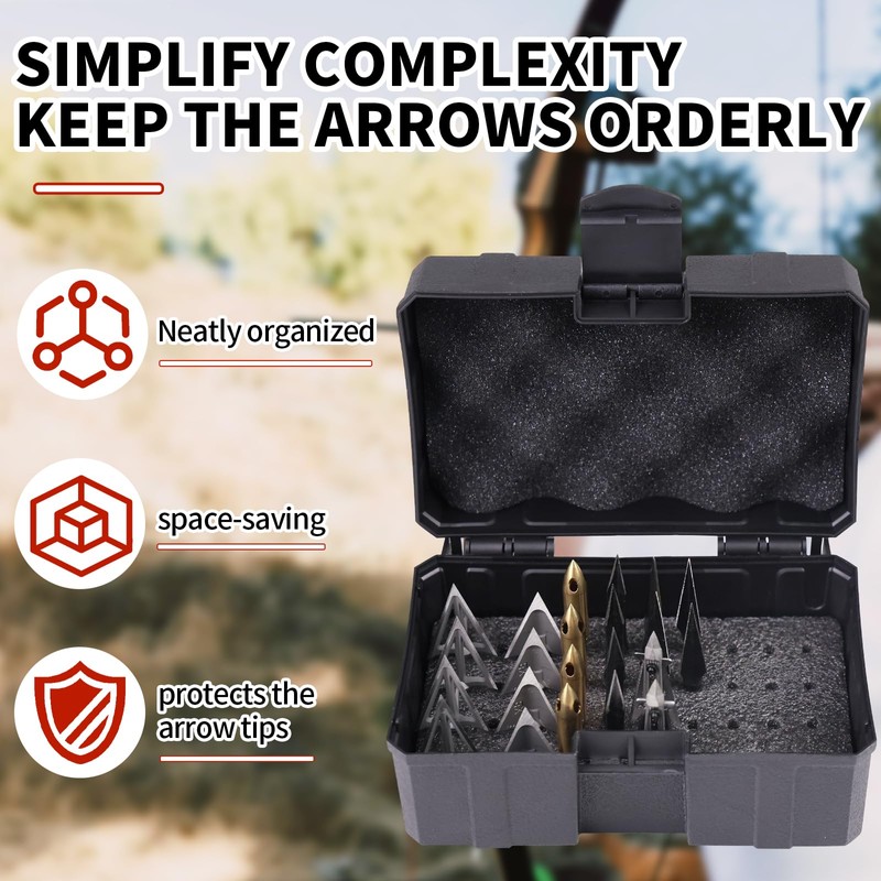 Broadhead Case、A Large Box For Composite Bows And Crossbow Wide