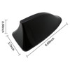 Specialized Ebony Shark Fin Roof Antenna Cover for Hyundai Sonata