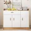 Nupuyai 2pcs Rose Quartz Crystal Stone Drawer Pulls and Knobs,