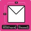 Netuno Sirio Colour Lampone Red Envelopes Square 153 x 153