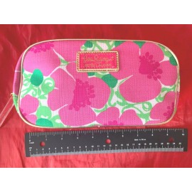 Estée Lauder NEW Estee Lauder Lilly Pulitzer Fabric Floral Cosmetic Makeup Case Bag~Mirror