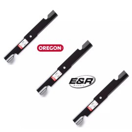 Jacobsen 60" Cut Notched High Lift Mower Blades 30227-60X, Oregon 791-506(3)