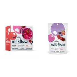 UpSpring UpSpring Milkflow Electrolyte Breastfeeding Supplement with Fenugreek | Lactation Supplement to Support Breast Milk Supply & Restore Electrolytes*