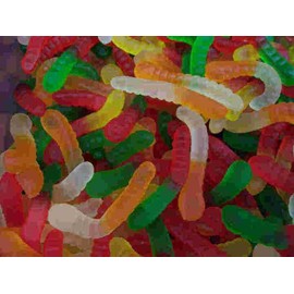 Gummy Worms, BUY Bulk, Wholesale Prices, 5 Lb. BAG