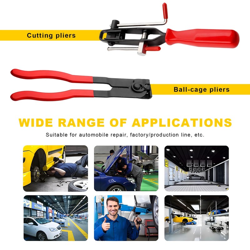 BWBWND 2 PCS CV Joint Boot Clamp Pliers, Heavy Duty