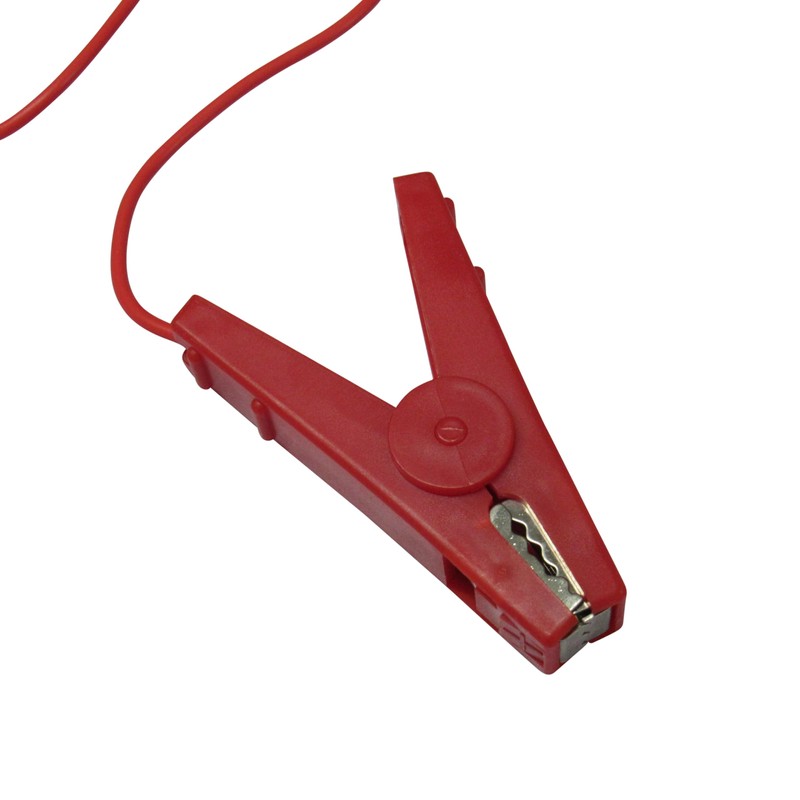Electric Fencing Crocodile Clips x2 (Fence Insulated Connection Cable)