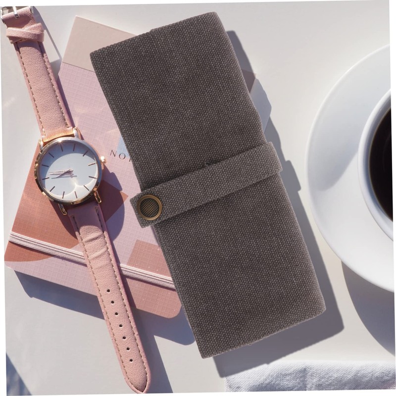 KONTONTY Portable Pen Storage Container Bag for Watch Strap Watch