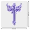 MAGJUCHE Cross Stencil 6 Inches, Reusable Cross Stencil for Painting