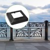 Laroal 4PCS Post Base Cover Guardrail Foot Cover Decorative Railing