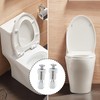 4PCS Toilet Seat Screws Set - Easy Install Top Fixing