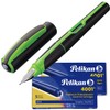 Pelikan Style Neon Fountain Pen – Nib Size M, Füller