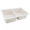 RecPro RV 27" X 16" Double Basin Undermount Kitchen Sink