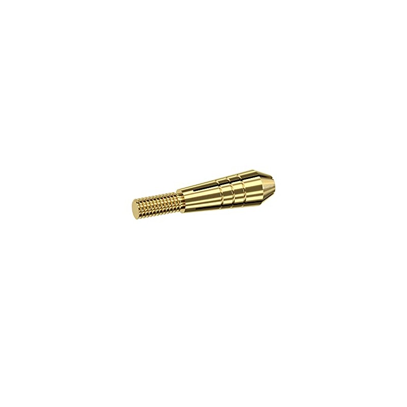 Target Darts Unisex Aluminium Top Dart Shafts, Gold, Regular UK