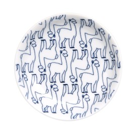 natural69 Janke Bean Plate White Alpaca