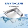 6 Pack Half Size Hotel Pans, 1/2 Size 2.5 Inch