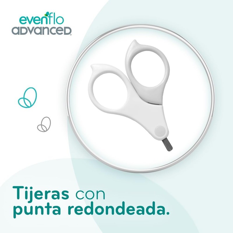 Evenflo Advanced Set de Manicure para Bebé, Kit de Cuidado
