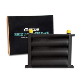 Universal 30 Row An-10 10An High Performance Aluminum Transmis​Sion Oil Cooler Black