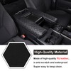 Car Leather Center Console Protector Cover Compatible with Toyota Tundra/Sequoia