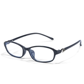 SIPHEW Fashion Y2k Fake Glasses for Women -Trendy Clear Cosplay Eyewear with Anti-Blue Light Protection