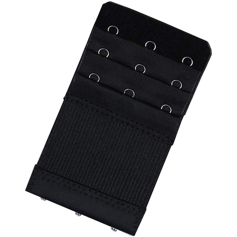 KTOBTEL Bra Extender 3 Hooks 3 Rows Elastic Bra Band