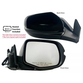 KAP Heated Side Mirror for Honda 2016-2018 Pilot 2017-2023 Ridgeline Passenger Side