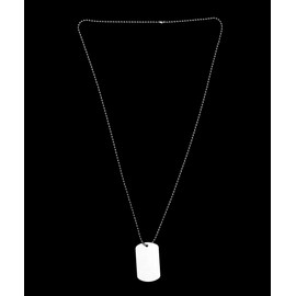 TOOLOUD Kawaii Kitty Adult Dog Tag Chain Necklace - 1 Piece