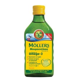 Mollers Cod Liver Oil Natural Flavor 250ml