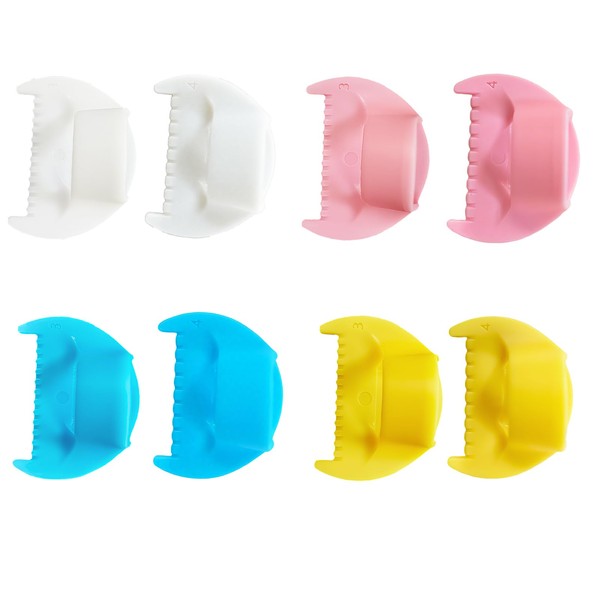Aphohome Precision Edge Stitch Lock & Sewing Gauge, 8Pcs Sewing