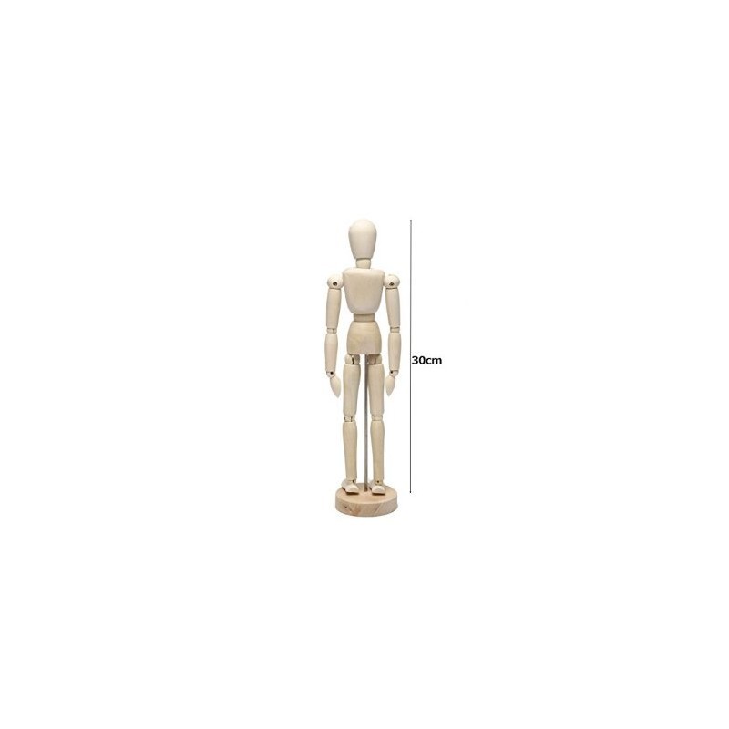 ArtStyle Drawing Doll Wooden Model Doll Art Sketch Doll (30cm)