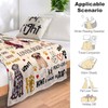 INTEKLY Dog Gifts Blanket for Pet Owners, Lovers, Adults, Women,