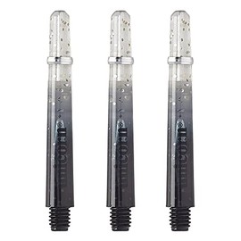 Unicorn Dart Shafts | Gripper 4 Elements | Durable Polycarbonate | Two-Tone Smoke Gradient with Infused Metallic Flecks | Ultra-Short 29mm | 3 Stems