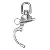 YUEARN Heavy-Duty 316 Stainless Steel Quick-Release Snap Shackle (4-Pack), Multi-Use