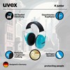 uvex K junior - Padded Ear Protectors for Children -