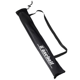 [ShuaWdk] Portable Field Ball Bat Storage Bag Bat Case Travel Field Bat Bag Portable Field Ball Bat Bag Thick Shoulder Bag Baseball Accessories for Beginners and Field Players 88cm (Black)