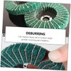 VILLFUL 5pcs Green Polishing Grinding Wheel for Quick Cleaning and