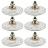 FdcLixuvol 6 Pcs Strong Suction Cup with M6 Thread Screw,