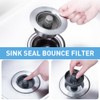 Serveyou 2pcs Kitchen Sink Drain Strainer,Kitchen Sink Stopper,Kitchen Sink Stoppers