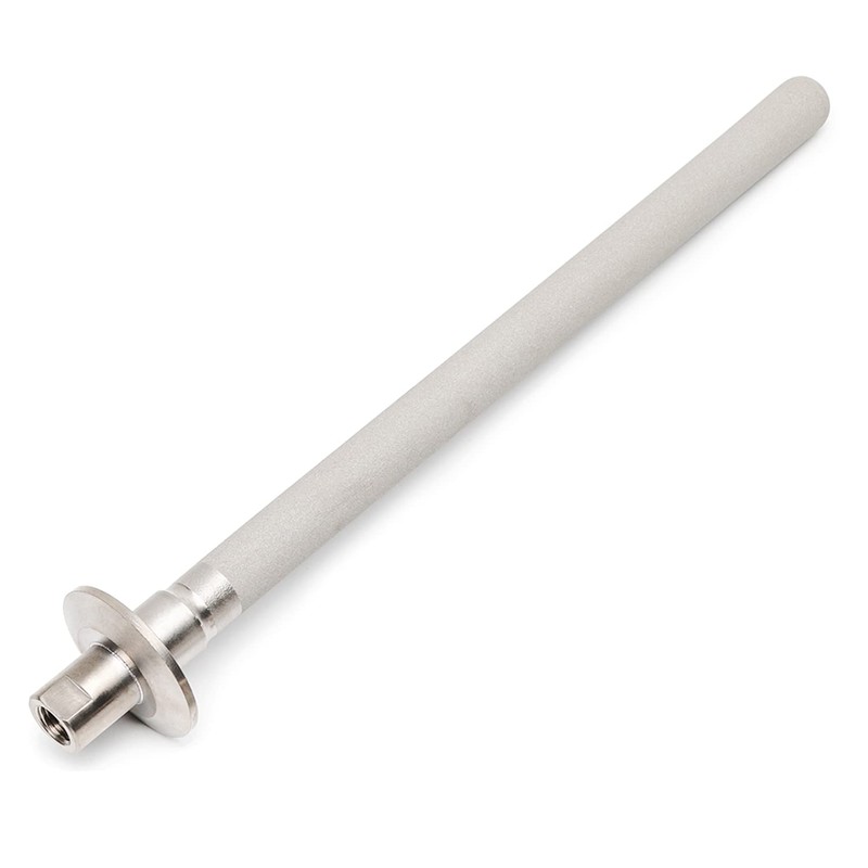 HOMHOK Tri-Clamp Stainless Steel with Diffusion Stone,2 Micron Aeration Stone,Carbonation