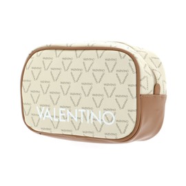 VALENTINO Liuto Toiletry Bag 23 cm, Ecru / Multi, Casual