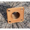 BirdRefuge 1" Predator Guard Wrens Birdhouse Brown
