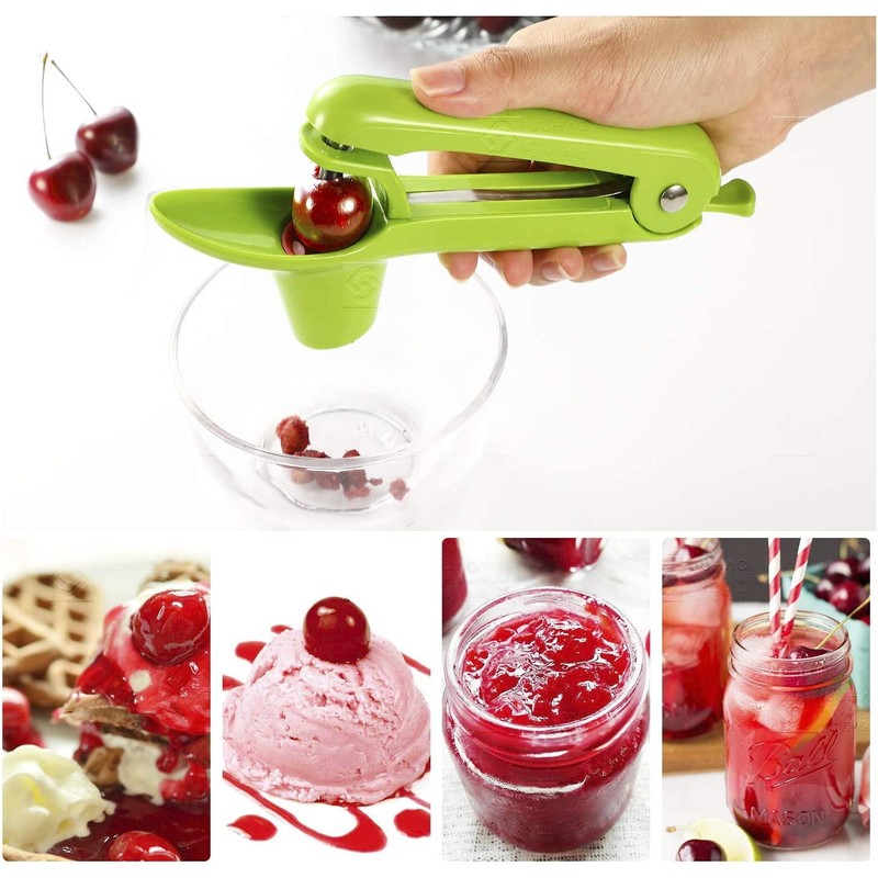 zukent Cherry Pitter Cherry Pip Remover Cherry Stoner Olive Pitter