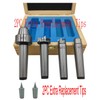 Live Center Wood Lathe Drive Spur Cup 4pcs Set with