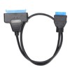 2.5in Adapter Cable 19Pin USB 3.0 to SATA 22Pin 50cm