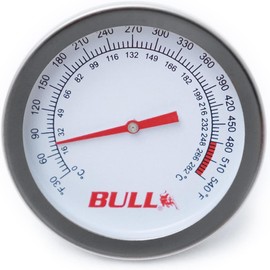 Bull Grill Replacement Temperature Gauge - 16509