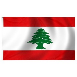 Lebanon Flag 2X3 Foot SolarMax Nylon